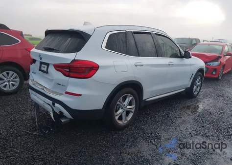 2021 BMW X3 Sdrive30I z USA, uszkodzony, nr VIN 5UXTY3C0XM9H38071